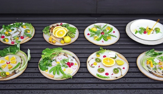 盛り付けデザイン学ププレート