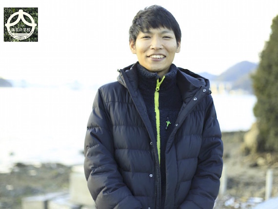 うつみ海苔の学校生徒会長・中尾君