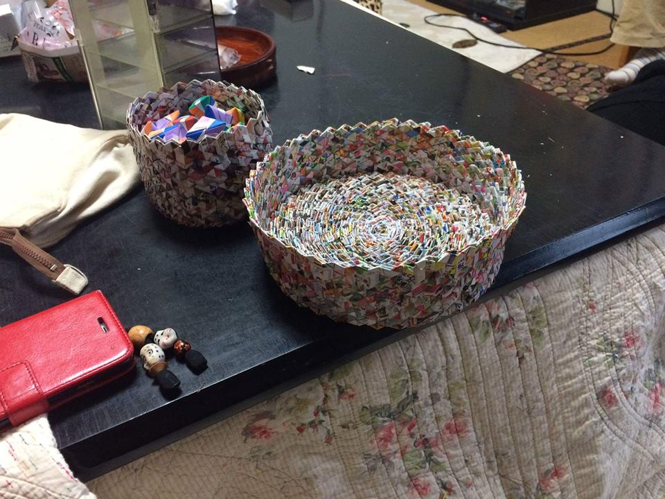 ⑥つくるのにはまったかご